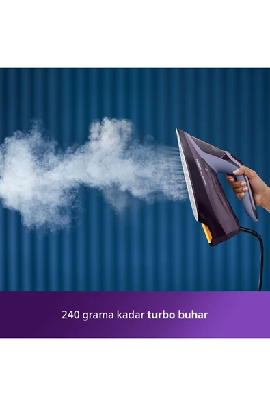 Philips Azur DST8021/30 3000 W Buharlı Ütü - Resim 3