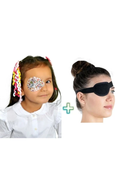 Happy Eyes Çocuk Göz Kapama Bandı + Göz Kapama Bandı ürün görseli 1