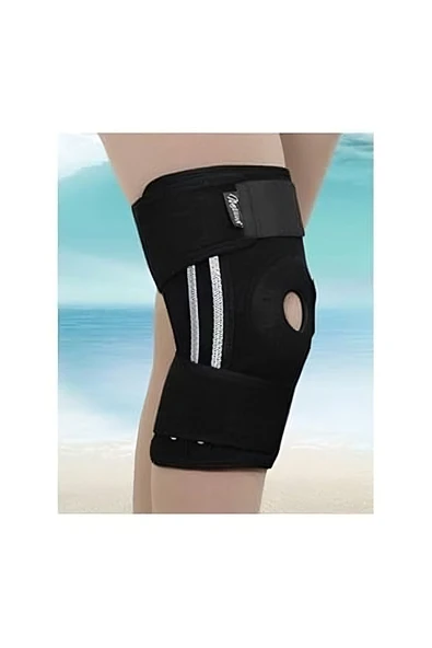 Patella Ve Ligament Destekli Dizlik - Menisküs Ağrıları Için - Fleksible Balenli Dizlik - Yaylı ürün görseli 1