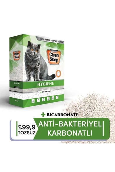 Clean Step Hygiene Bikarbonatlı Topaklanan Kokusuz (parfümsüz) Ince Tane Bento ürün görseli 1