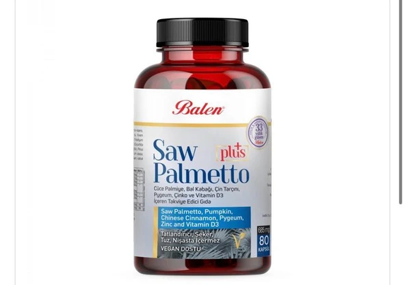Balen Saw Palmetto 80 Kapsül ürün görseli 1