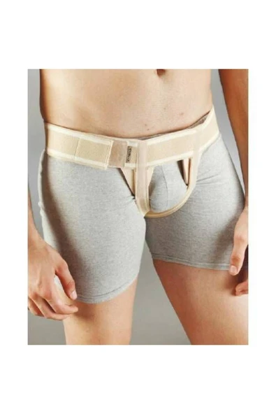 Çiftli Fıtık Bağı Kasık Bağı Fıtık Korsesi Kasık Fıtığı Kemer Bedensiz ürün görseli 1