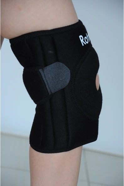 Kısa Standart Beden Patella Ve Ligament Destekli Dizlik Cırt Ayarlı ürün görseli 1