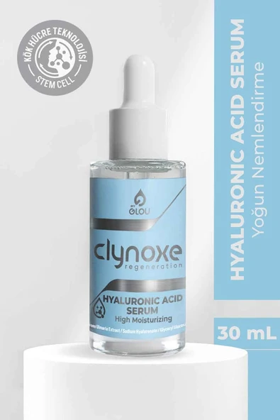 Clynoxe Hyaluronic Acid Serum, Nemlendirici Yüz Serumu 30 mL ürün görseli 1