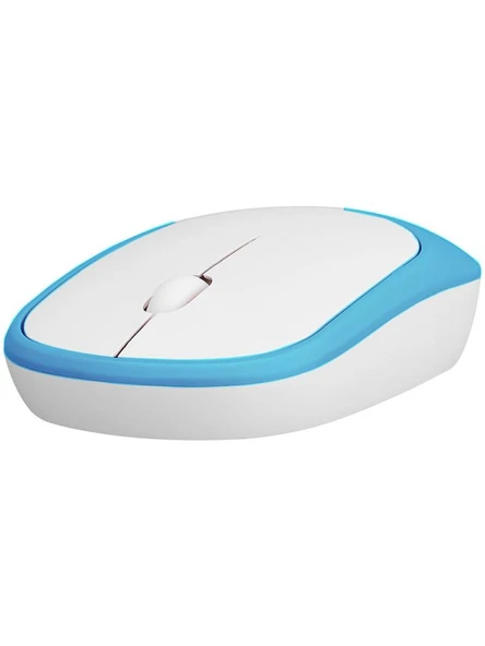 Blueforce W314 Kablosuz Bluetooth Mouse Mavi - Beyaz - Resim 4