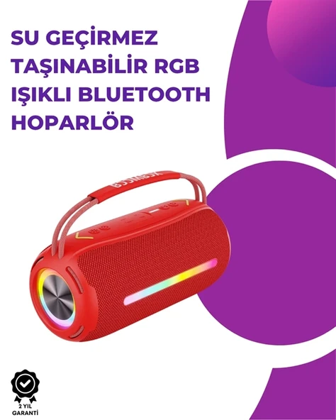 Bluetooth Kablosuz Hoparlör – Taşınabilir, Güçlü Ses ürün görseli 1