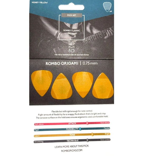 ROMBO ORIGAMI 0,75 PENA (HONEY YELLOW) ürün görseli 1