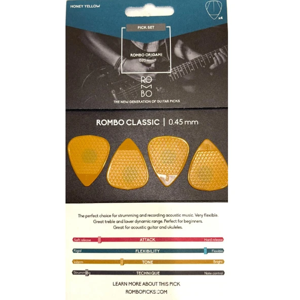 ROMBO CLASSIC 0,45 PENA (HONEY YELLOW) ürün görseli 1