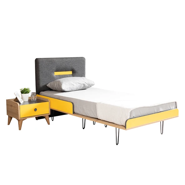 Karyola, Tarz Başlıklı Karyola 90x190 ürün görseli 1