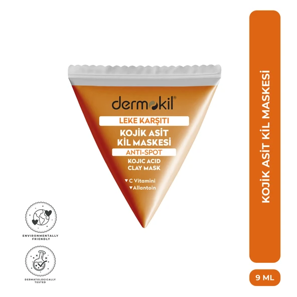 Dermokil Leke Karşıtı Kojik Asit Kil Maskesi 9 ml ürün görseli 1