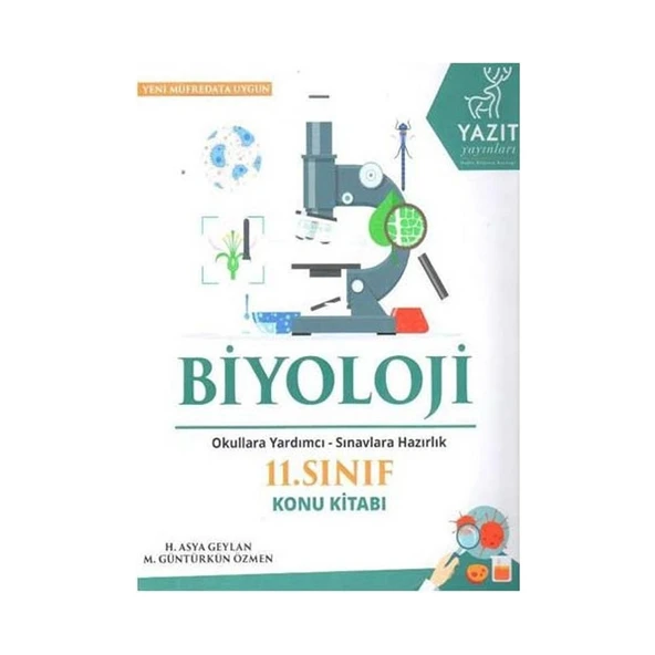Yazıt Yay. 11. Sınıf Biyoloji K. ürün görseli 1