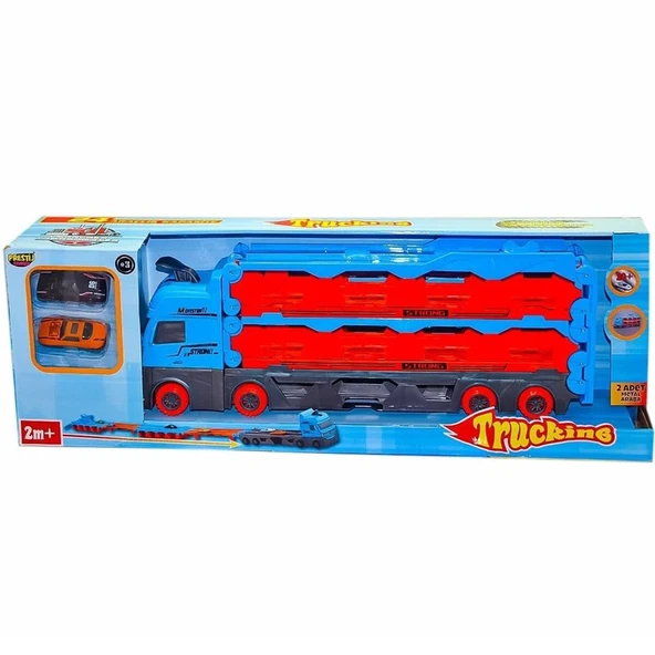 FAB-1604 Yarış  Pistli  Tır- Prestij Oyuncak ürün görseli 1