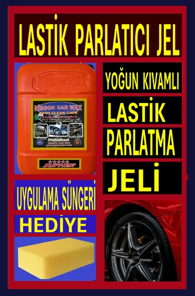 Rb Roda Bright (LASTİK PARLATICI JEL SİYAHLAŞTIRICI TEMİZLEYİCİ) 5 Lt ürün görseli 1