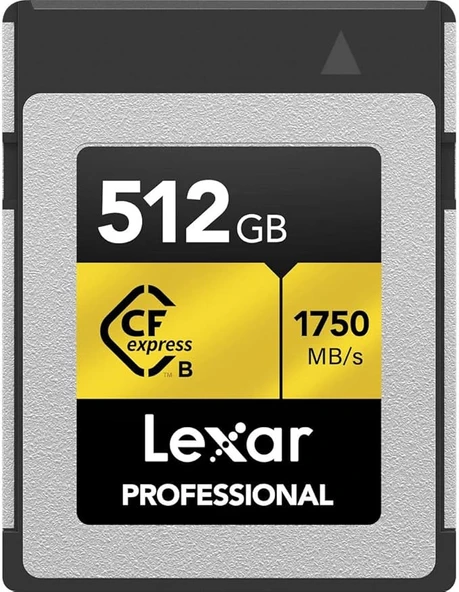 Lexar Gold Series CFexpress Type-B 512 GB Hafıza Kartı ürün görseli 1