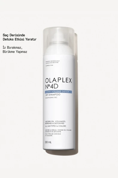Olaplex No.4D Clean Volume Detox 250 ml Kuru Şampuan ürün görseli 1