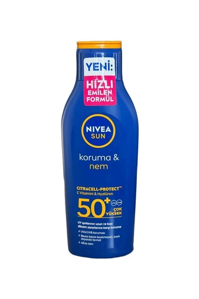 Nivea Koruma & Nem 200 ml 50 Faktör Sprey Güneş Kremi ürün görseli 1