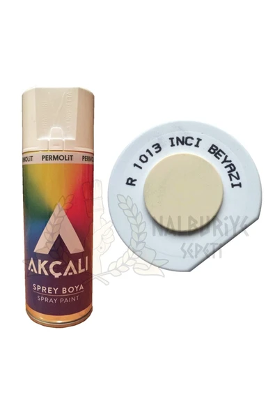 Akçalı İnci Beyazı Solvent Bazlı Sprey Boya 400ml R1013 ürün görseli 1