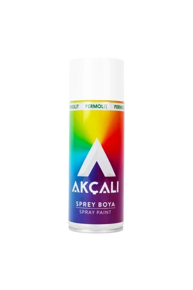 Akçalı Sprey Boya Gri Beyaz 9002 400ml ürün görseli 1