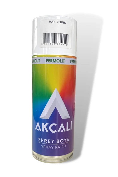 Akçalı Sprey Boya Mat Vernik 400ml 001 ürün görseli 1