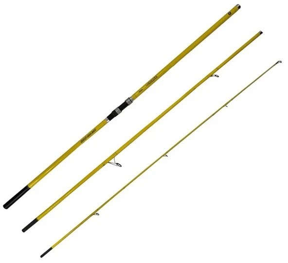 Okuma Makaira Surf 4,30 cm 100-250 gr 3 Parça Yellow Surf Kamışı ürün görseli 1