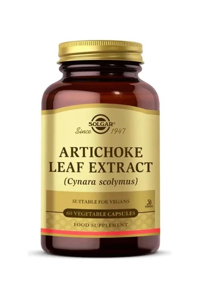 Solgar Artichoke Leaf Extract 60 Kapsül ürün görseli 1