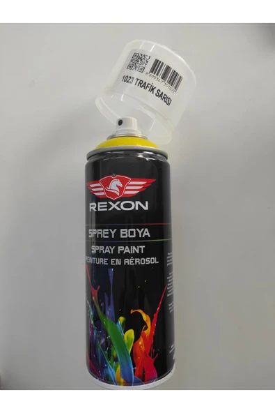 Rexon Sprey Boya Ral 1023 Trafik Sarı 400ml Akrilik ürün görseli 1