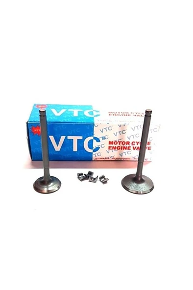 Cg 125 Tüm Modeller Için Subap Egzoz + Emme Üsten Tırnaklı Egzoz ürün görseli 1