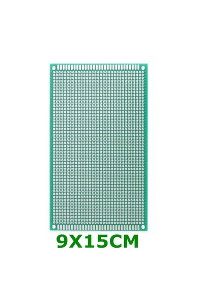 Devremarkt 9x15cm Proto Pcb Pertenaks Prototip Deney Kartı Delikli Plaket ürün görseli 1