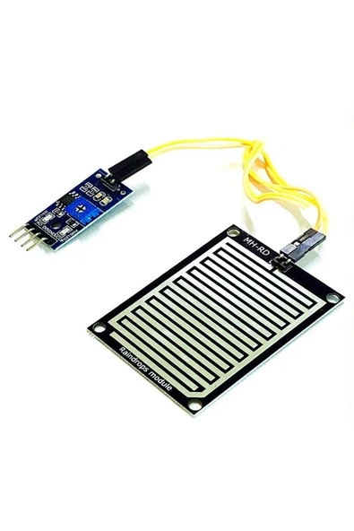 Devremarkt Yağmur Algılama Sensör Modülü Arduino Raindrops Su Algılama - Resim 2