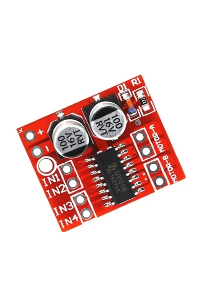 Devremarkt Mini L298n Mx1508 Iki Kanal Dc Motor Sürücü Modül 1.5a ürün görseli 1