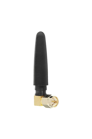 Devremarkt 433mhz Rf 3dbi Sma Erkek 90 Derece Anten 5cm Kablosuz Haberleşme Modül Cihaz Omni Radyo ürün görseli 1