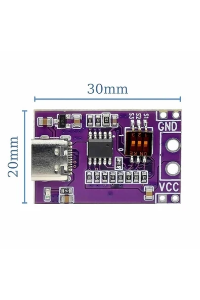 Devremarkt Pd/qc/afc Hızlı Şarj Adaptöründen Voltaj Yükseltici Modül Decoy 5v 9v 12v 15v 20v Sabit Voltaj ürün görseli 1