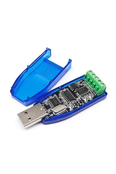 Devremarkt USB to RS232 + RS485 Modül Kutulu Endüstriyel Tip Seri Port Sinyal Çevirici Haberleşme Otomasyon ürün görseli 1