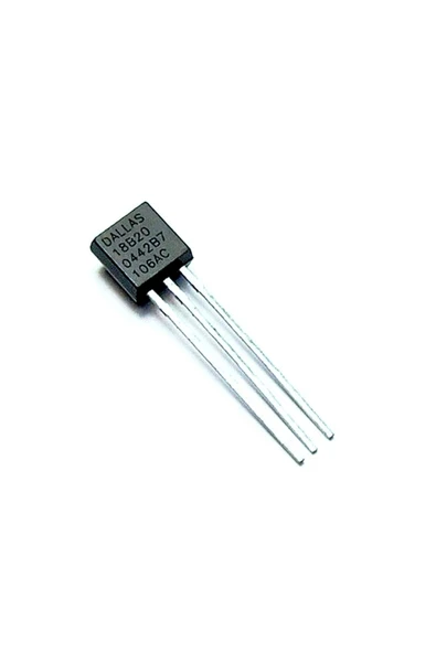 Devremarkt Ds18b20 Sıcaklık Isı Sensörü Dijital Termometre Ic -55c 125c To-92 -0.5c Hassasiyet 9/12 Bit Adc ürün görseli 1