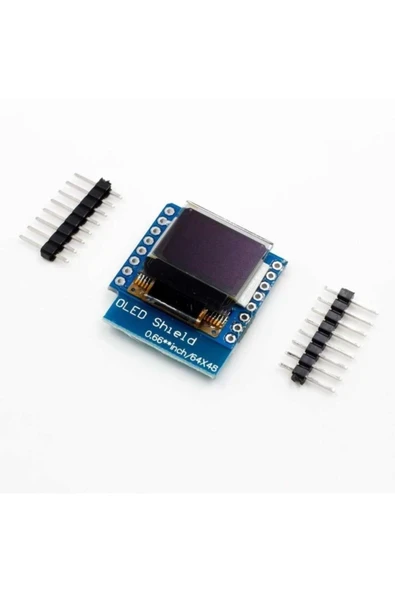 Devremarkt Wemos D1 Mini Oled Shield Modül 64x48 Pixel Lcd Wireless Wifi Iot - Resim 3