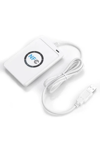 Devremarkt ACR122U 13.56Mhz Rfid Okuyucu Yazıcı Usb Kopyalayıcı Nfc Manyetik Kart Anahtarlık Etiket Okuyucu ürün görseli 1