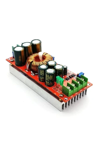 Devremarkt 1200W Voltaj Yükseltici Modül 83V 12A Akım Voltaj Ayarlanabilir Led Sürücü Dc Çevirici Regülatör ürün görseli 1