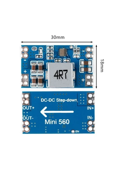 Devremarkt Mini560 12v 4a Voltaj Düşürücü Modül Güç Kaynağı 18v Step Down ürün görseli 1