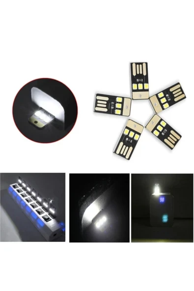 Devremarkt Usb Led Lamba Modülü Mini Çok İnce Led Işık Kamp Gece Lambası - Resim 4
