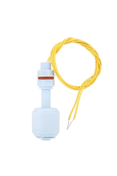 Devremarkt 52mm Dikey Tip Su Sıvı Seviye Sensörü Plastik 10w Nc Şamandıra Mekanik Anahtar Kazan Kap Depo Tank ürün görseli 1