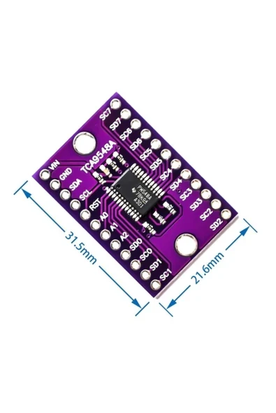 Devremarkt Tca9548a 8 Kanal Iıc I2c Çoklayıcı Modül I2c Haberleşme Portu ürün görseli 1