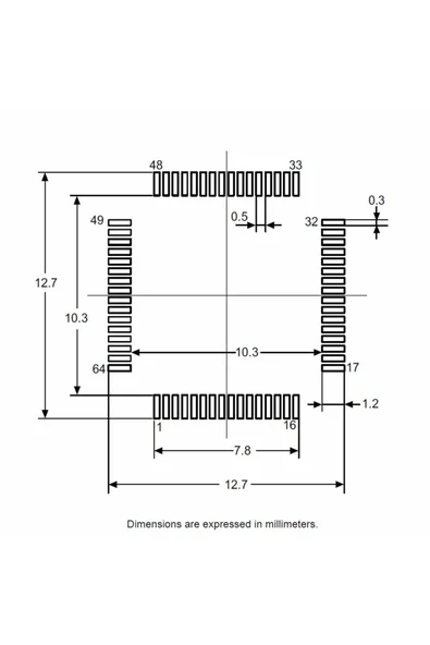 Devremarkt ST Microelectronics STM32G070RBT6 ARM Cortex M0+ Microcontroller STM32G0 64MHz Mcu Cpu 128 Kbyte - Resim 4