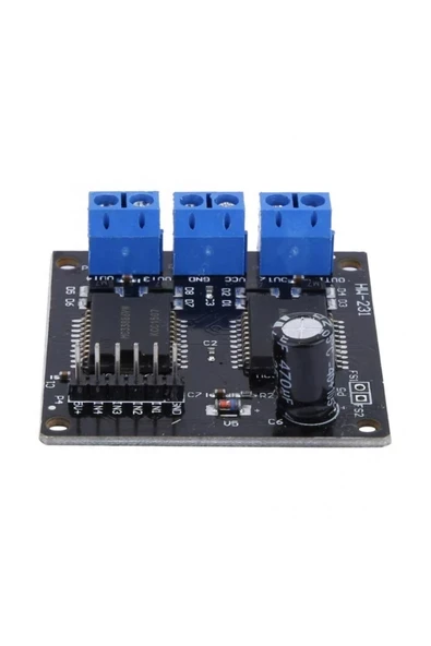 Devremarkt  Dual Mc33886 Motor Sürücü Modül 40v 5a Akıllı Robot Araba - Resim 3