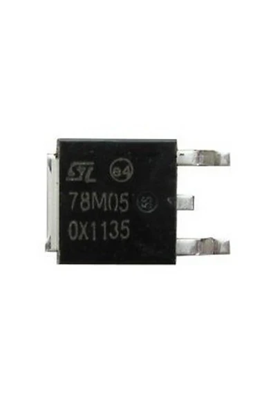 Devremarkt 78m05 3 Pin Dc 5v Lineer Voltaj Düşürücü Regülatör Enregre ürün görseli 1