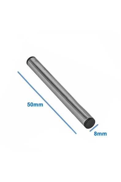 Devremarkt Çelik Sensör Başlığı 8x50mm Kılıf Sıcaklık Isı Sensör Kutusu Metal Tüp Boru D818b20 Ntc Lm35 PT100 ürün görseli 1