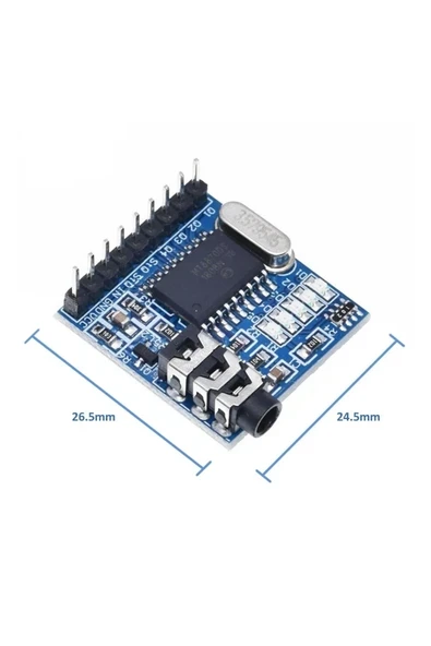 Devremarkt Mt8870 Dtmf Ses Kod Çözme Modülü Telefon Tuş Ton Algılayıcı Uzaktan Kablosuz ürün görseli 1