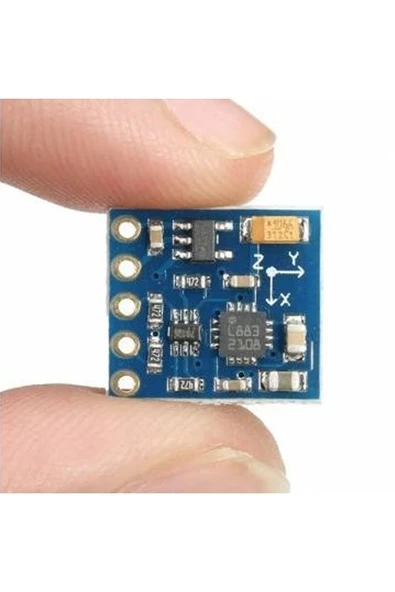 Devremarkt Hmc5883 Gy-271 Üç Eksenli Gyro Sensör Modülü 3v-5v Manyetometre Manyetik Alan Ölçme 3 Axis Pusula ürün görseli 1