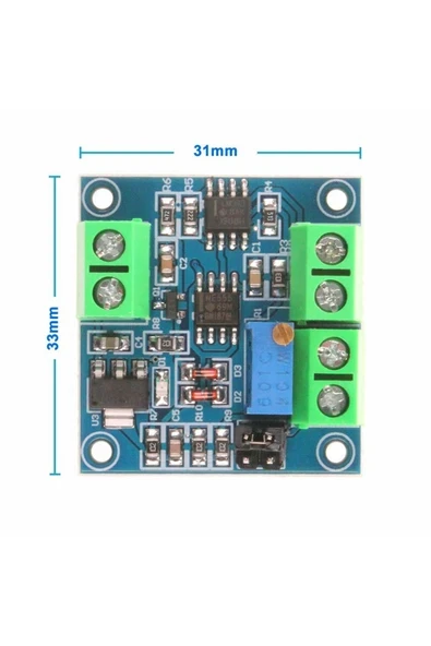 Devremarkt Voltaj To Pwm Çevirici Modül 0-5v/0-10v To 0-100% Gerilim Analog Dijital Sinyal Dönüştürücü ürün görseli 1