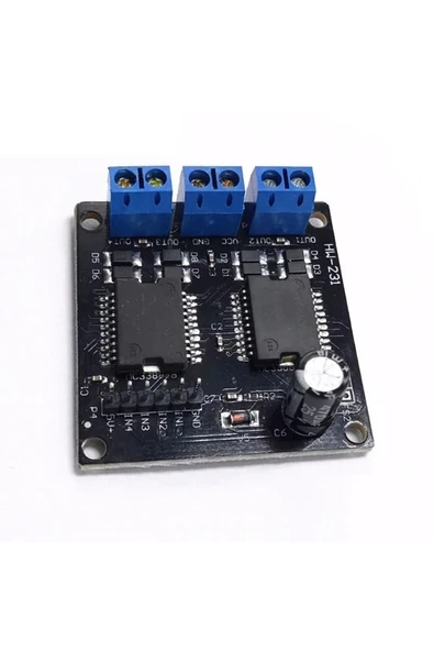 Devremarkt  Dual Mc33886 Motor Sürücü Modül 40v 5a Akıllı Robot Araba - Resim 4