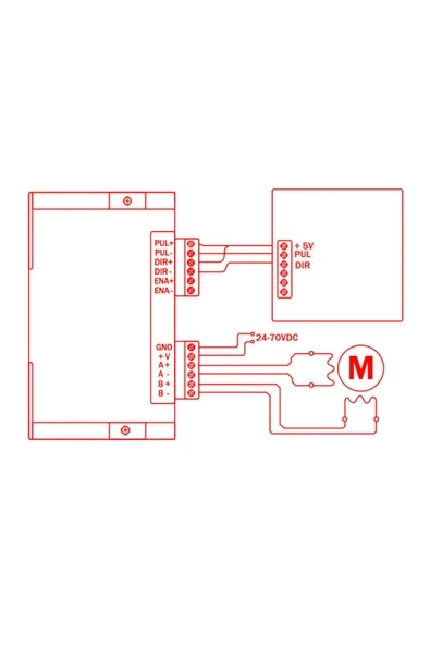 Devremarkt DM542 2 Faz 50V 4.5A Step Motor Sürücü - Resim 4
